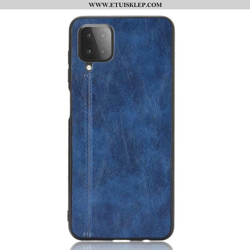 Etui do Samsung Galaxy M12 / A12 Skórzany Efekt Couture